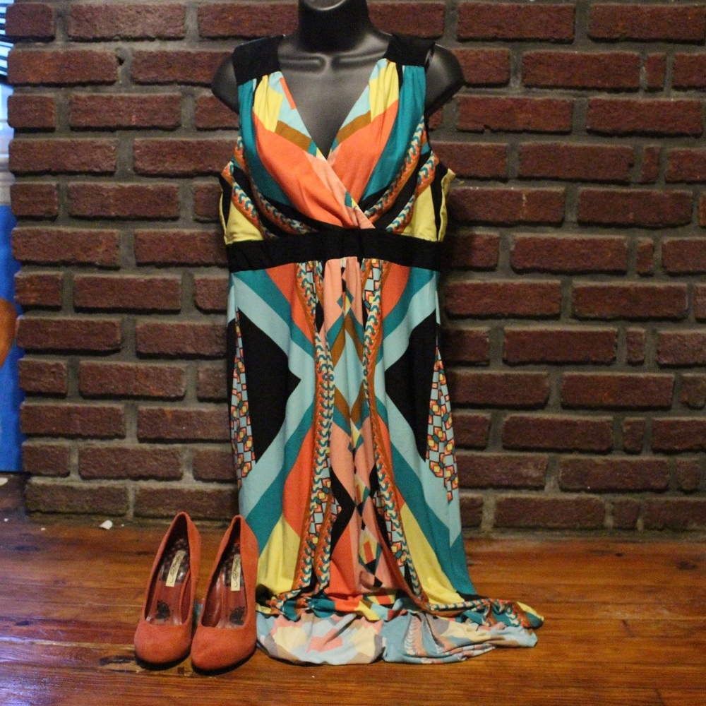 Emma and Michele High Low Dress